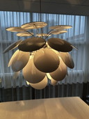Marset disco pendant lamp 53 white