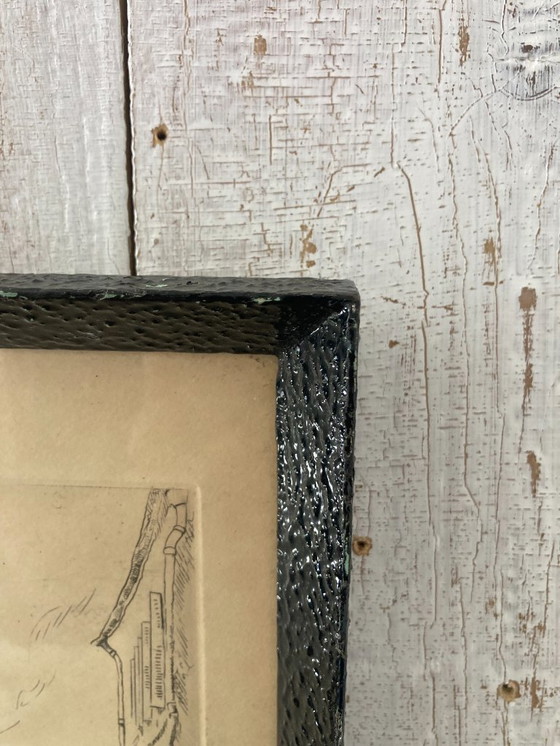 Image 1 of Antique painting of Montmartre (Paris)