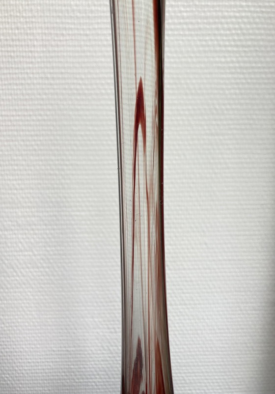 Image 1 of Elegante vaso di vetro vintage