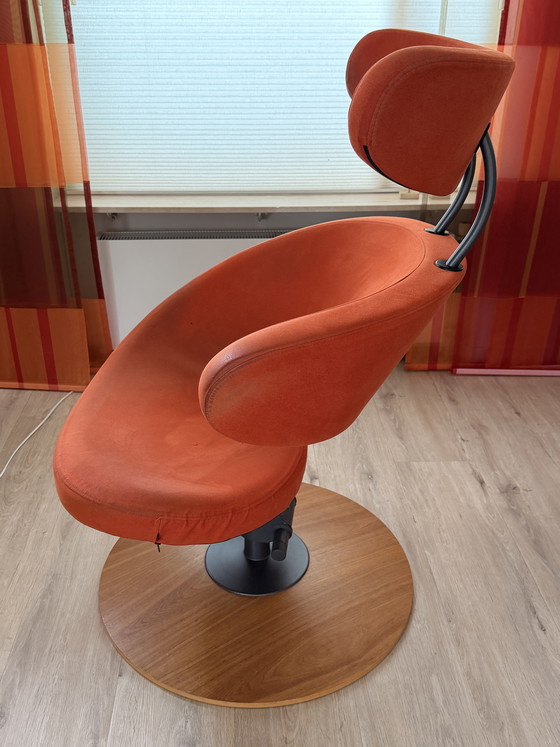 Image 1 of Deux Stokke Varier Peel Orange avec repose-pieds