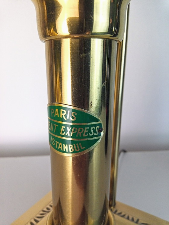 Image 1 of Tischlampe im Orient-Express-Zug