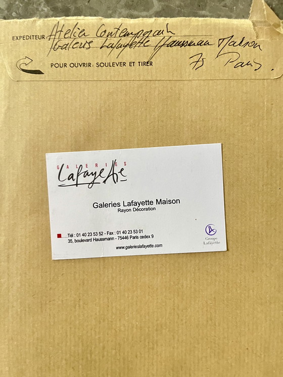 Image 1 of Sophie Griotto - Chica urbana | Ilustración impresa en digipak sobre lienzo de 80x80 cm