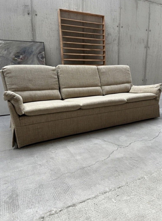Image 1 of CARL STRAUB SEATING GROUP POLTRONA, DIVANO 2 POSTI E 3 POSTI LANA BEIGE CREMA