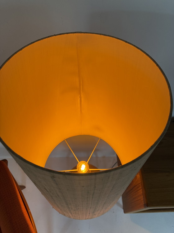Vintage XL keramieken Vloerlaml, Krösselbach ‘70 – Krösselbach Keramik, Vloerlampen, Wool, Ceramic (photo 6 of 11)