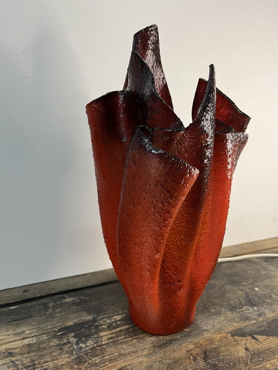 Image 1 of Vintage mid century Georgia Jacob style lamp 