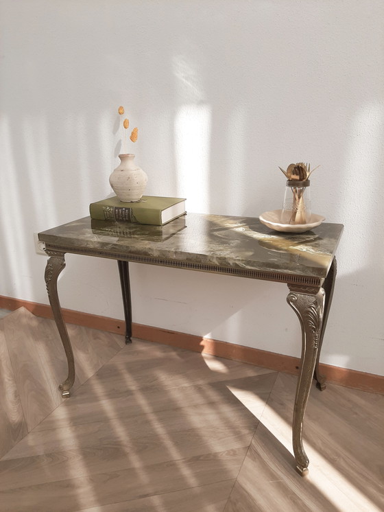 Image 1 of French onyx table