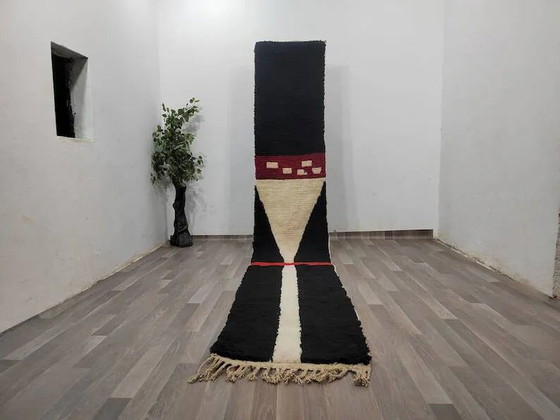 Handgefertigter Berber-Läufer 300cm x 70cm – Teppiche & Läufer, Wolle (photo 5 of 6)