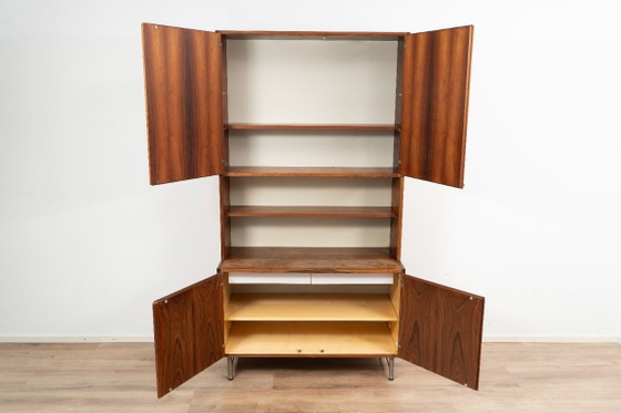 Wandkast van Cees Braakman – Pastoe, Opbergkast, Metaal, Hout (photo 4 of 16)