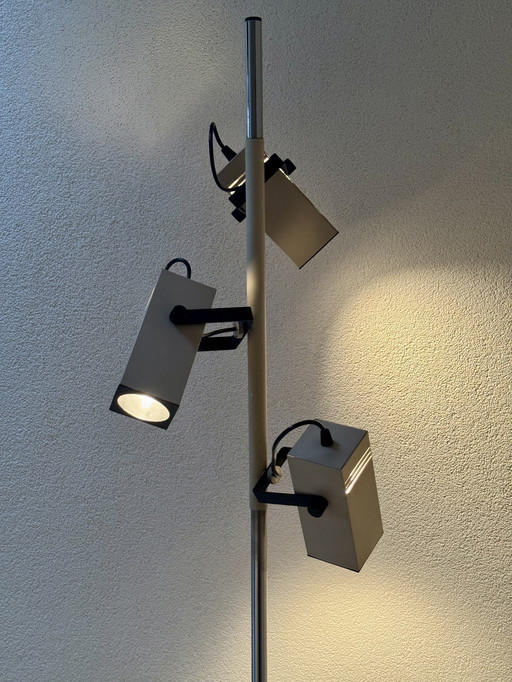 Philips Cube Spot Stehleuchte - 1970er Jahre Niederländischer Designklassiker