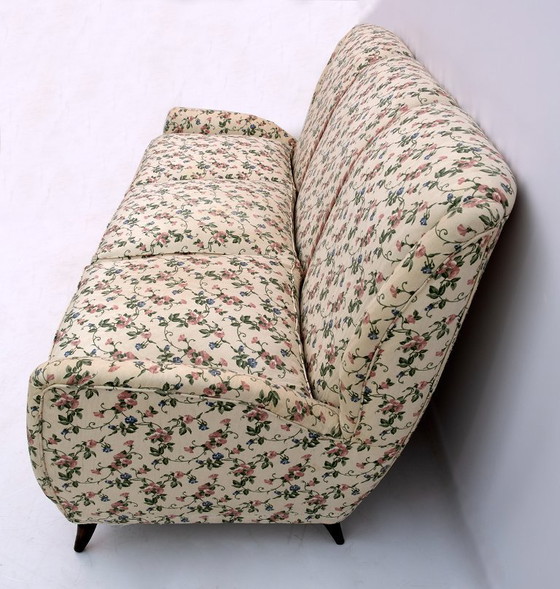 Image 1 of Gio Ponti N. 512 Mid-Century Modern Italian Sofa for ISA, 1950s