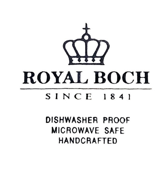 Image 1 of 💕Royal Boch Copenhague "6 Assiettes Ø 31cm"