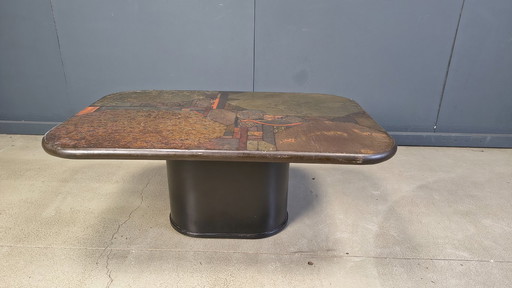 Brutalistischer Couchtisch von C. Kneip, 1991