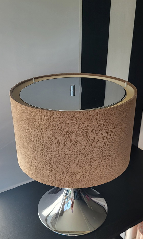 Image 1 of Lampe de table vintage au design danois avec base en tulipe