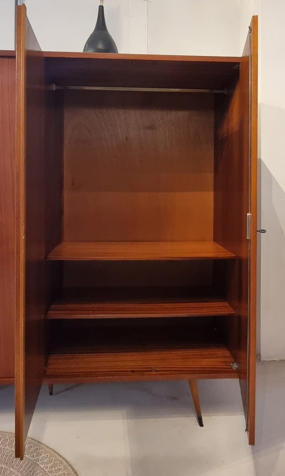 Mid Century kledingkast – Kledingkasten, Hout (photo 13 of 24)