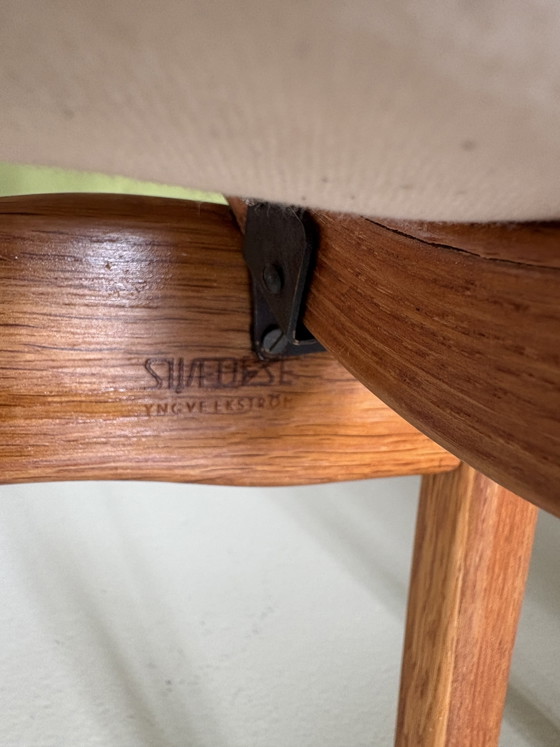Swedese Lamino fauteuil nieuw bekleed – Wood, Wool (photo 10 of 10)