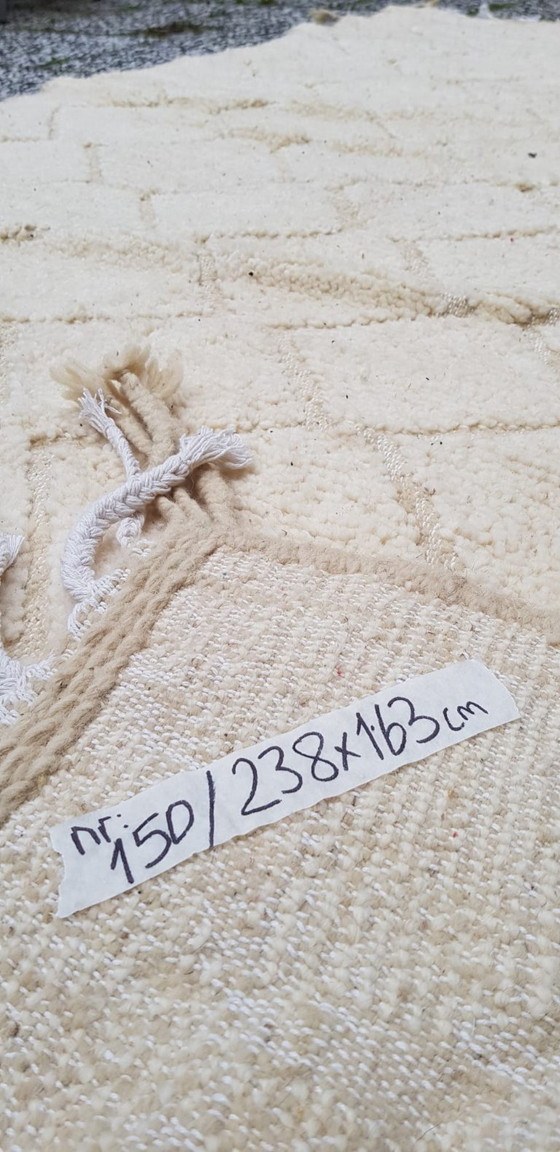 Image 1 of Handgeknoopt Berber tapijt wol 238x163cm