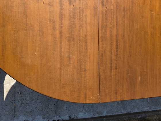 Image 1 of Large Vintage Oval Extendable Dining Table