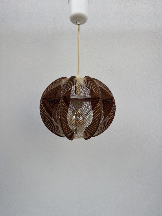 Lampada a sospensione stile scandinavo anni '60 – Lampade a sospensione, Legno (photo 11 of 12)