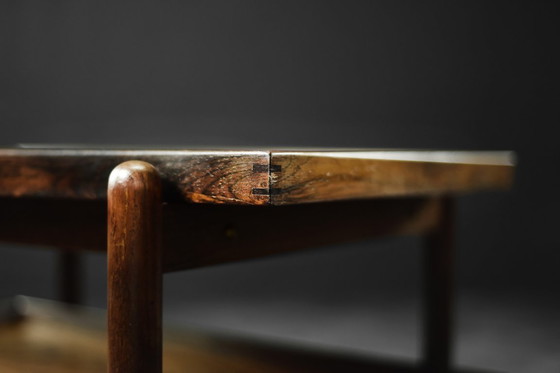 Image 1 of Chariot de service Ph23/2 en palissandre de Poul Hundevad, Mid Century Danish Modern, 1960s