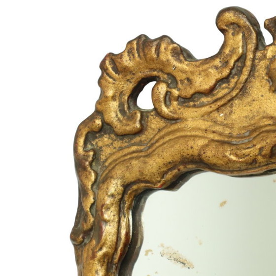 Image 1 of Antieke Spiegel Bladgoud 19de Eeuw