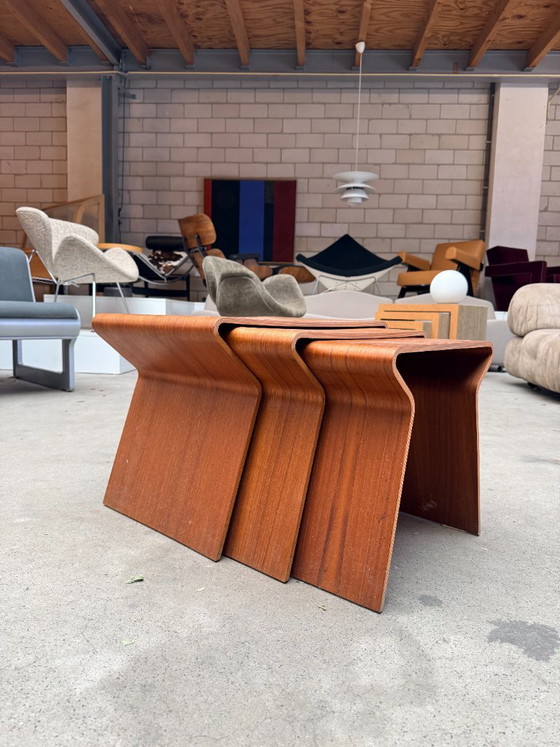 Vintage nesting tables by Grete Jalk – Bijzettafels, Wood (photo 6 of 10)