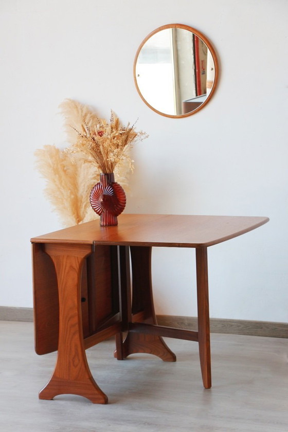 Image 1 of G-Plan opklapbare Scandinavische teakhouten tafel