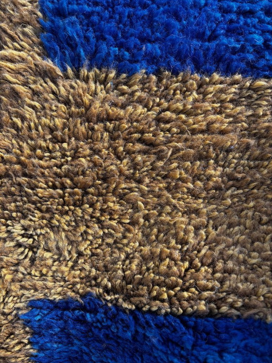 Image 1 of Moroccan Modern Rug 200x300 cm – Handmade Wool Berber Rug – White Textured Geometric Design