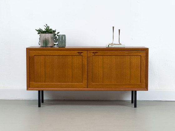 Image 1 of Deens teakhouten dressoir van H.W. Klein voor Bramin, 1960S