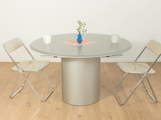 Quadrondo Dining Table, Erwin Nagel, Rosenthal, Silver – Wood (photo 9 of 17)
