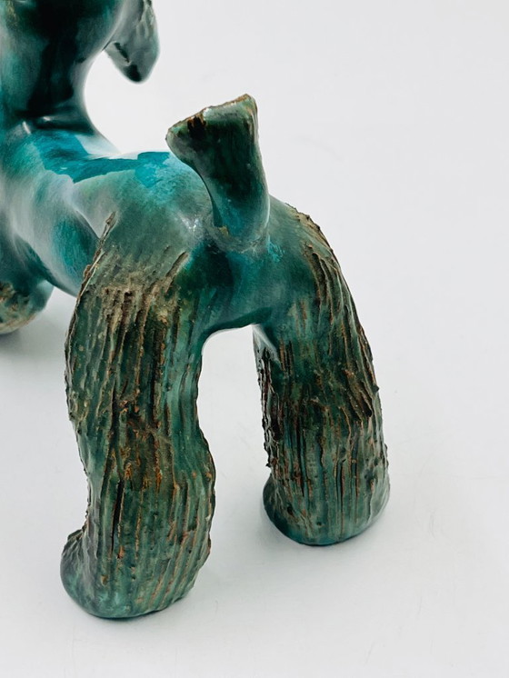 Image 1 of Perro espagueti de cerámica