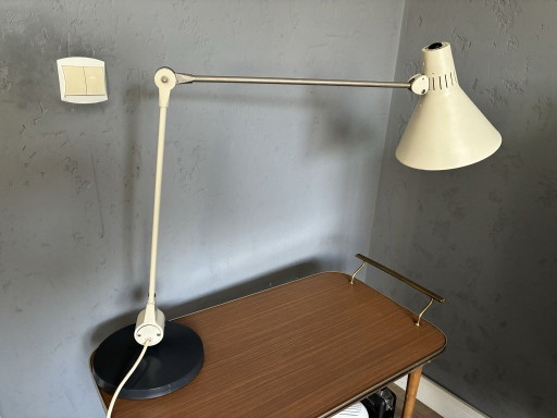 Lampe de bureau d'architecte Kaiser Idell Gazelle 6934, années 1960