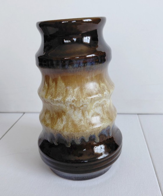 Einzigartiges 1970er Vasen-Duo-Set Ruscha 822 & DDR Strehla 1408/18 – Ruscha en Strehla, Ceramic (photo 10 of 17)