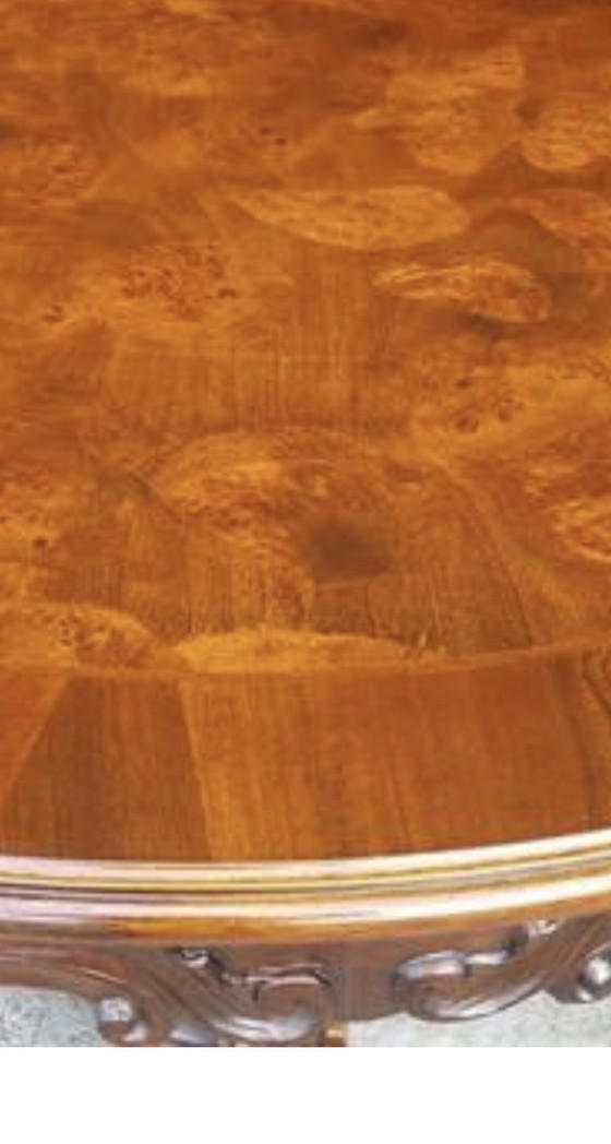 Image 1 of Barok eetkamer tafel