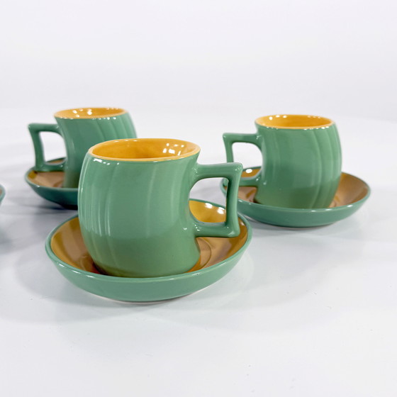 Image 1 of Service à thé en céramique par Massimo Iosa Ghini pour Naj Oleari, années 1980