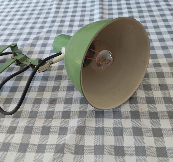 Image 1 of 1940'S Industrial Scissor Wall Light.