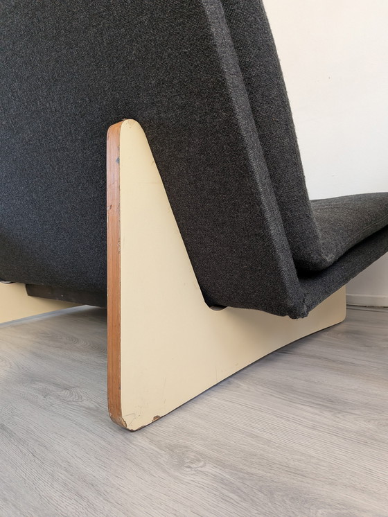 Image 1 of Vintage Artifort C671 2-seater by Kho Liang Ie