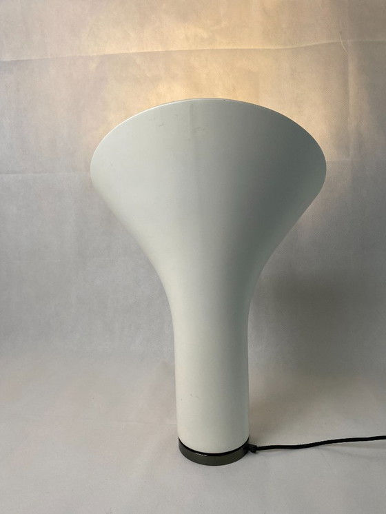 Image 1 of Rara lampada da terra/tavolo girevole 'Grace' di Antonio Minervini - anni '70