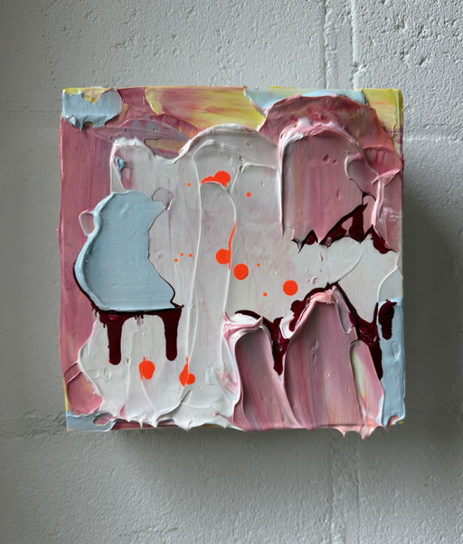 Abstract artwork texture art painting