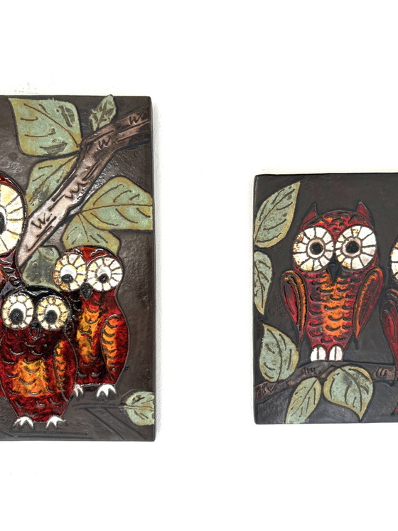 2x Ceramic Wall Tile, Ruscha Keramik ‘60 – Wall decoration (photo 4 of 10)