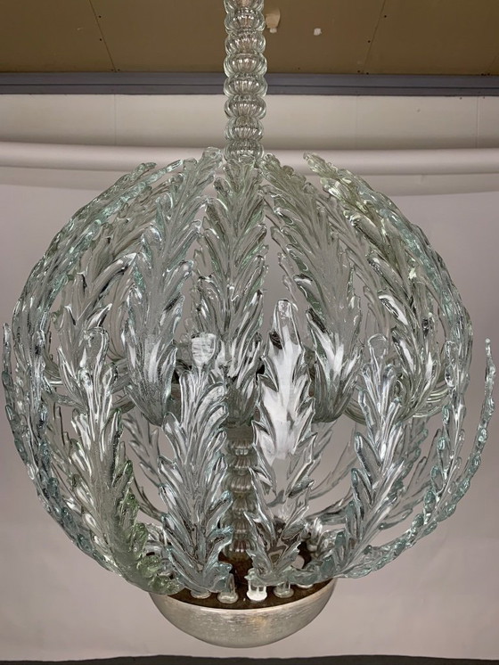 Image 1 of Barovier Kronleuchter 1940 's