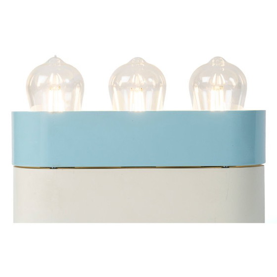 "Transistor" Tischlampe, Italien, 1980 – Tischlampen, Metal, Wood (photo 5 of 6)