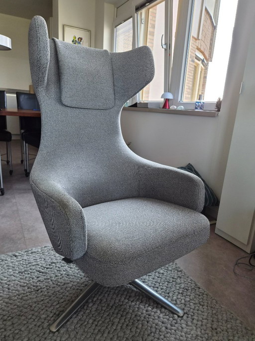 Vitra Grand Repos Sessel + Ottomane | Antonio Citterio | Salz und Pfeffer | 2022