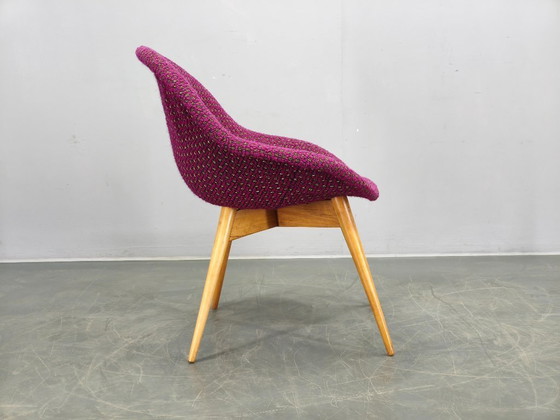 Image 1 of Miroslav Navratil Shell Lounge Chair, Czechoslovakia 1960s