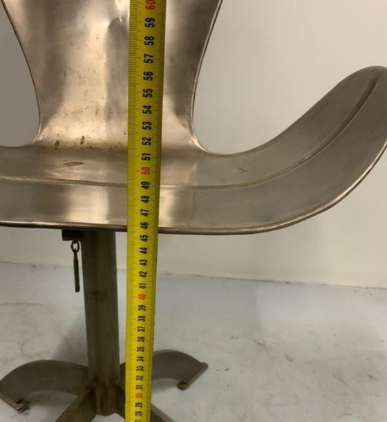 Image 1 of 2 sedie dal design in acciaio super cool