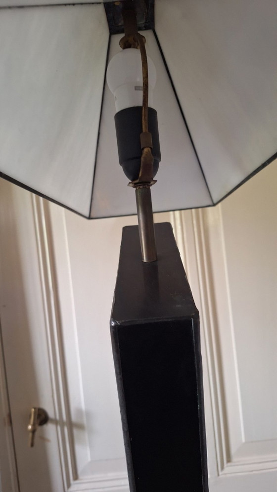 Lampada da tavolo anni '60 in vetro e ottone – Lampade da tavolo (photo 6 of 10)
