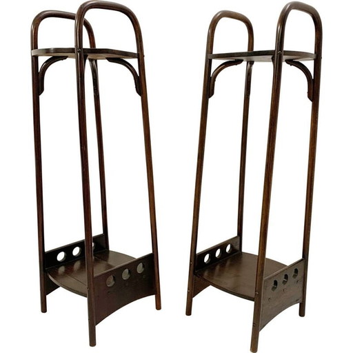 Paire de harnais en bois courbé de Thonet, 1930