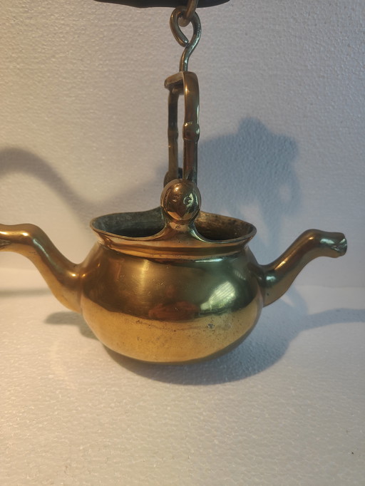 Bronze medieval washbasin, 15th/16th century museum piece