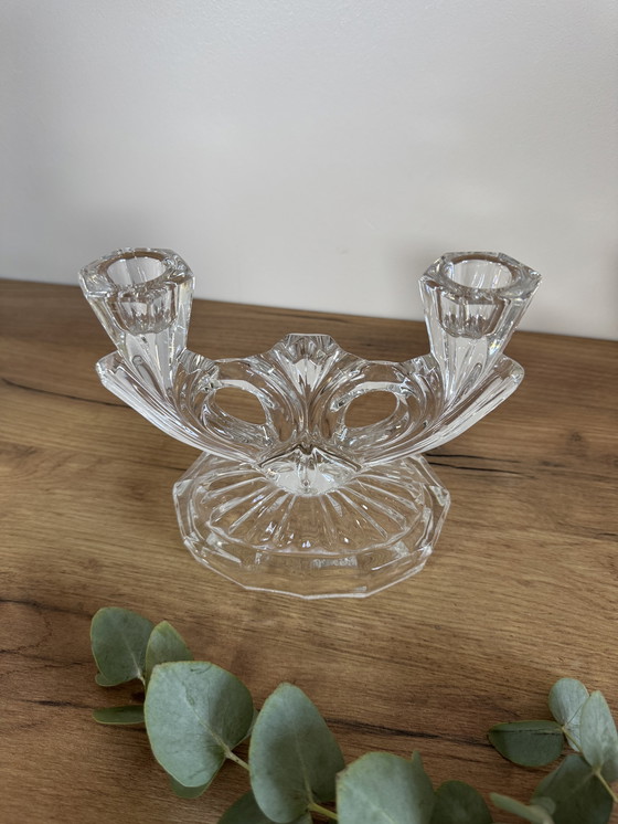 Image 1 of Vintage crystal chandelier