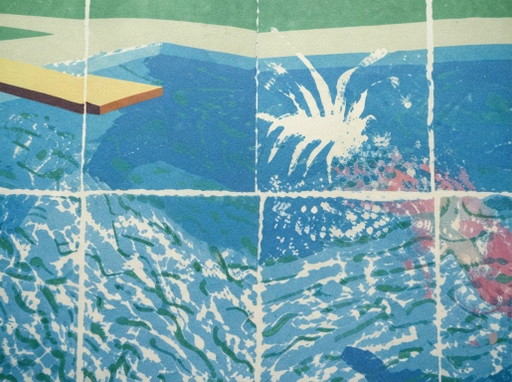 David Hockney - A Diver (Paper Pool 17) 1978 Print Artwork – giclee prints (photo 2 of 6)