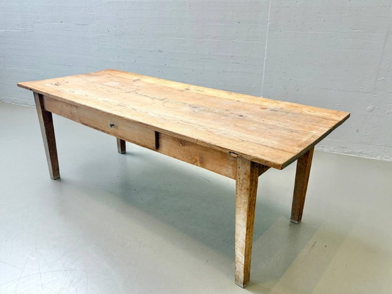 Image 1 of Large country-style coffee table, 1960s